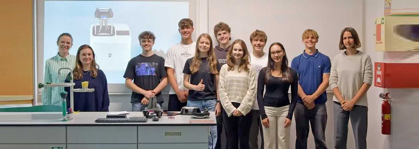 Schülerprojekt mit Sirona am Starkenburg Gymnasium