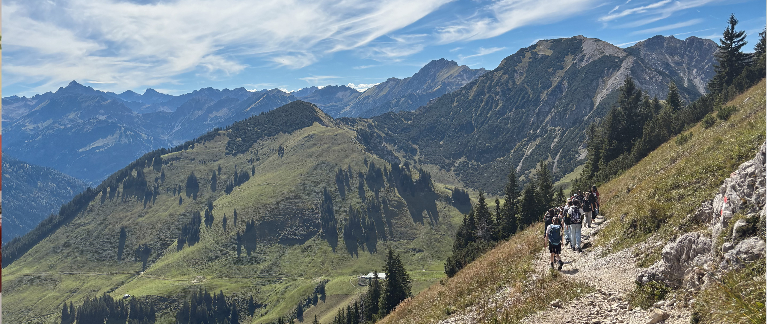 Wanderschuhe statt W-Lan